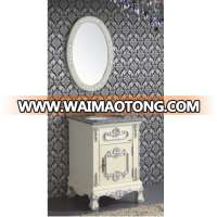 chinese Solid wood cabinets armoire moderne for bathroom (B-8075)