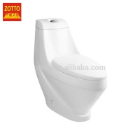 Chinese manufacturers round p-trap/s-trap washdown flush ceramic wc one piece toilets for sale with good quality