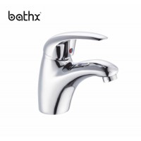 China factory chrome mixer copper basin faucets