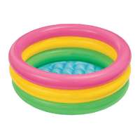 wholesale and Custom rainbow inflatable swim pool for children