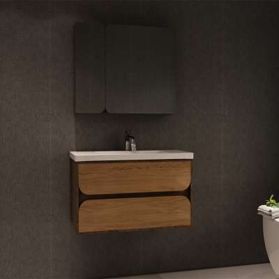 Waterproof Plywood MDF Bathroom Storage Modern Style Bathroom Cabinets