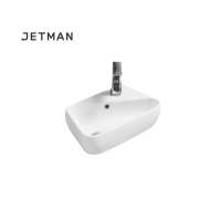 JM7852L  445*280*155  Modern design bathroom ceramic basin counter type wash basin