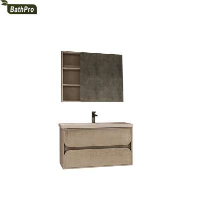 Hotel Use Modern Style Plywood Bathroom Vanity Made In China