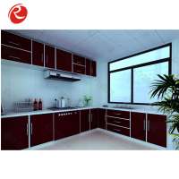 China decorative bathroom vanity cabinets Kitchen cabinet designs modern wood panel kitchen cabinets solid wood other board