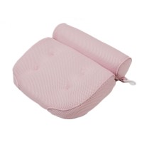 Wholesale Luxury 3d Mesh Headrest and Back support Bath Pillow With Suction Cups