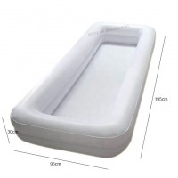 Elderly Bath In Bed Medical Inflatable Bathtub Shower System